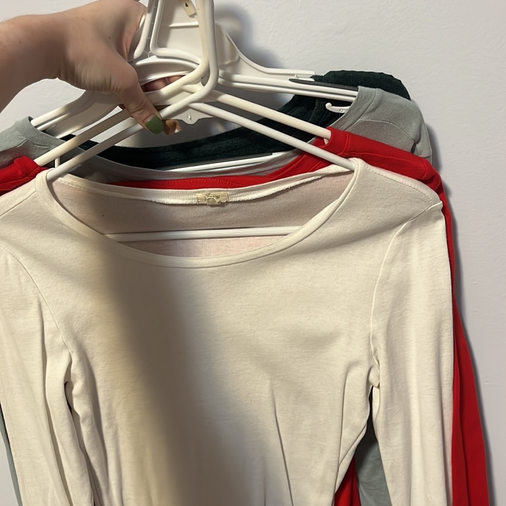 4 Long sleeve tops